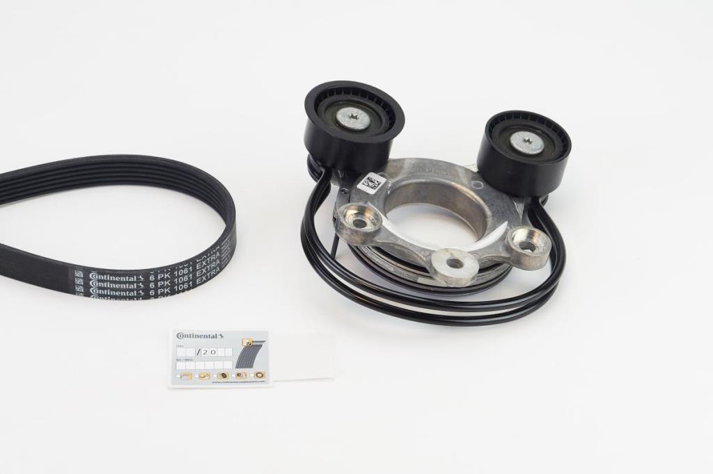 Kit de correias trapezoidais estriadas CONTITECH ref. 6PK1061 EXTRA K1
